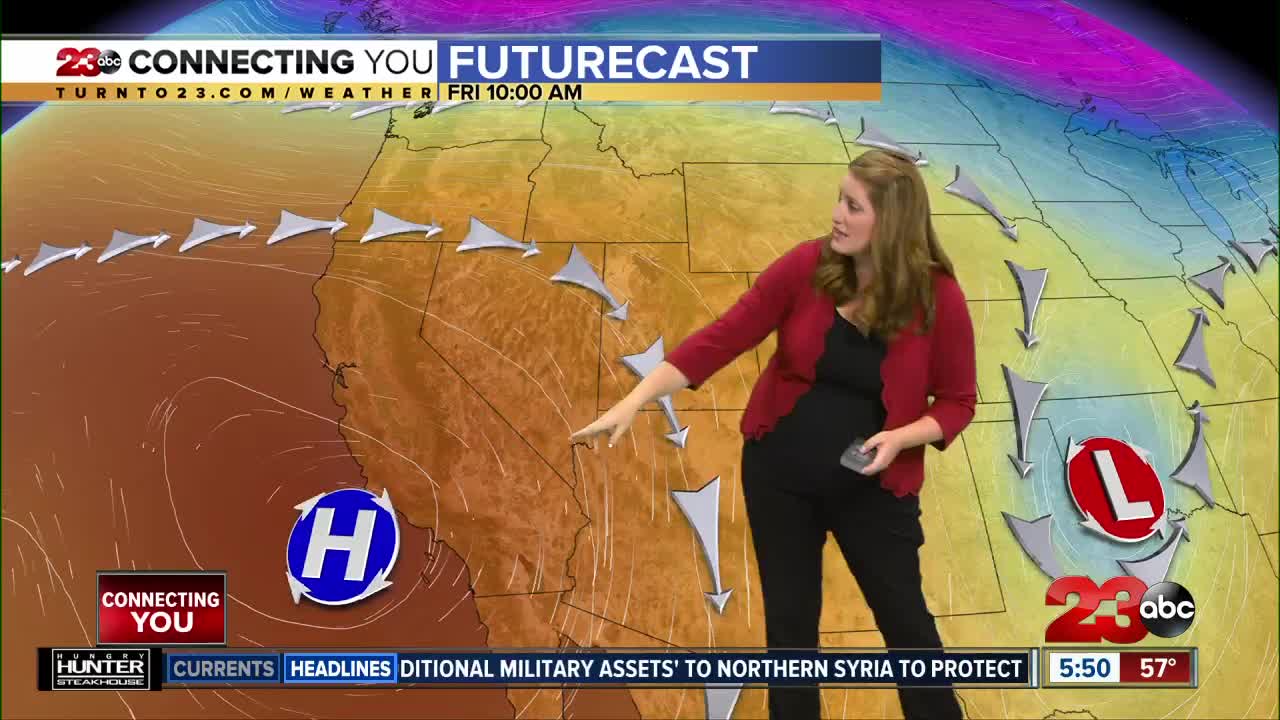 Friday morning forecast 10/25/19