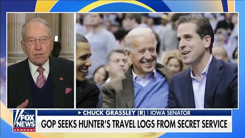 Hunter Biden travel logs were heavily redacted, missing years: Sen. Grassley