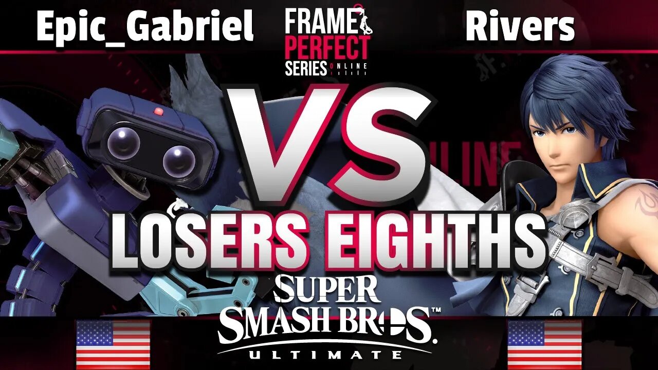 FPS3 Online Losers T - Epic_Gabriel (R.O.B.) vs. Rivers (Diddy Kong/Chrom) - Smash Ultimate