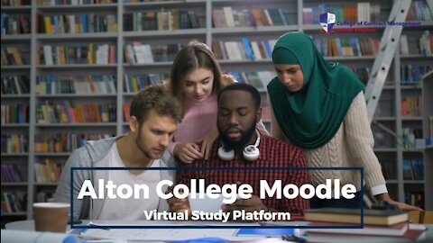 Alton College Moodle through an Online College