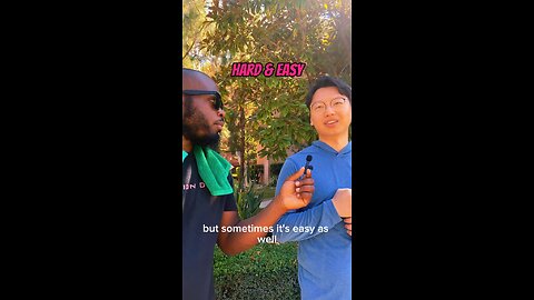 Hard & Easy #dayodman #life #situations #eeyayyahh #motivation