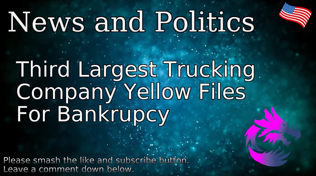 Third Largest Trucking Company Yellow Files For Bankruptcy