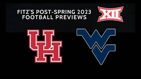 Daily Delivery | Fitz's 60-second Big 12 football previews of Houston & West Virginia