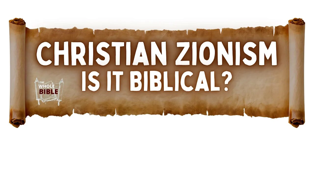 Christian Zionism: What God's Word Says About It