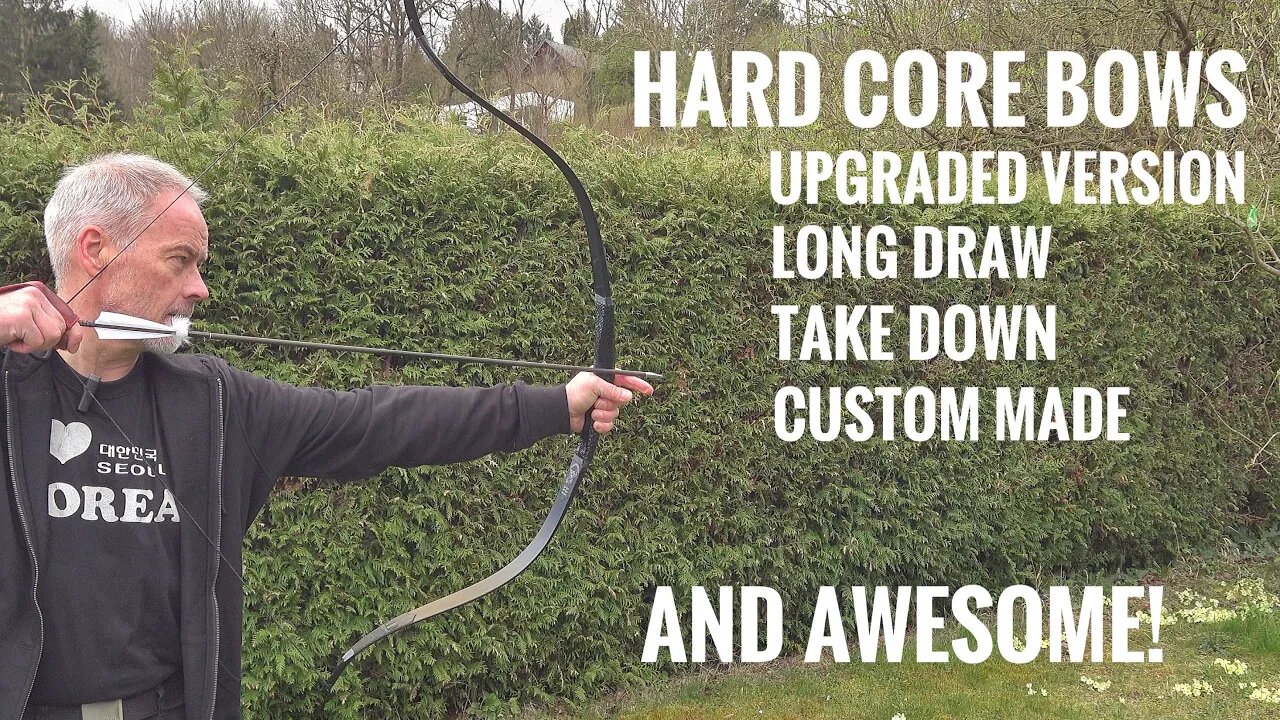 Upgraded long draw takedown Turkish style Bow by Hard Core Bows - Wolfgang