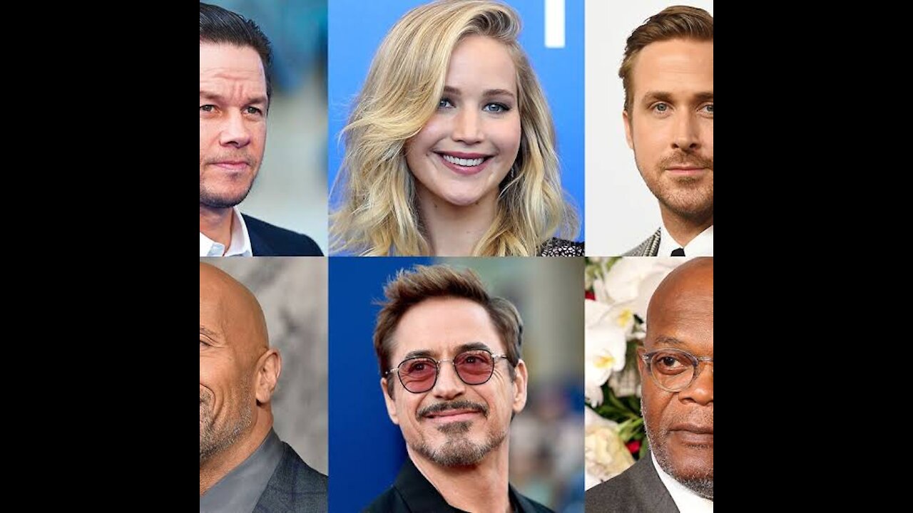 Most Highest paid actors in the world (2021)