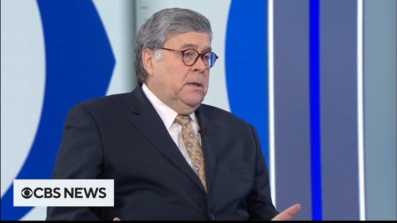 Bill Barr: Trump's Too Divisive, Won't Win In 2024