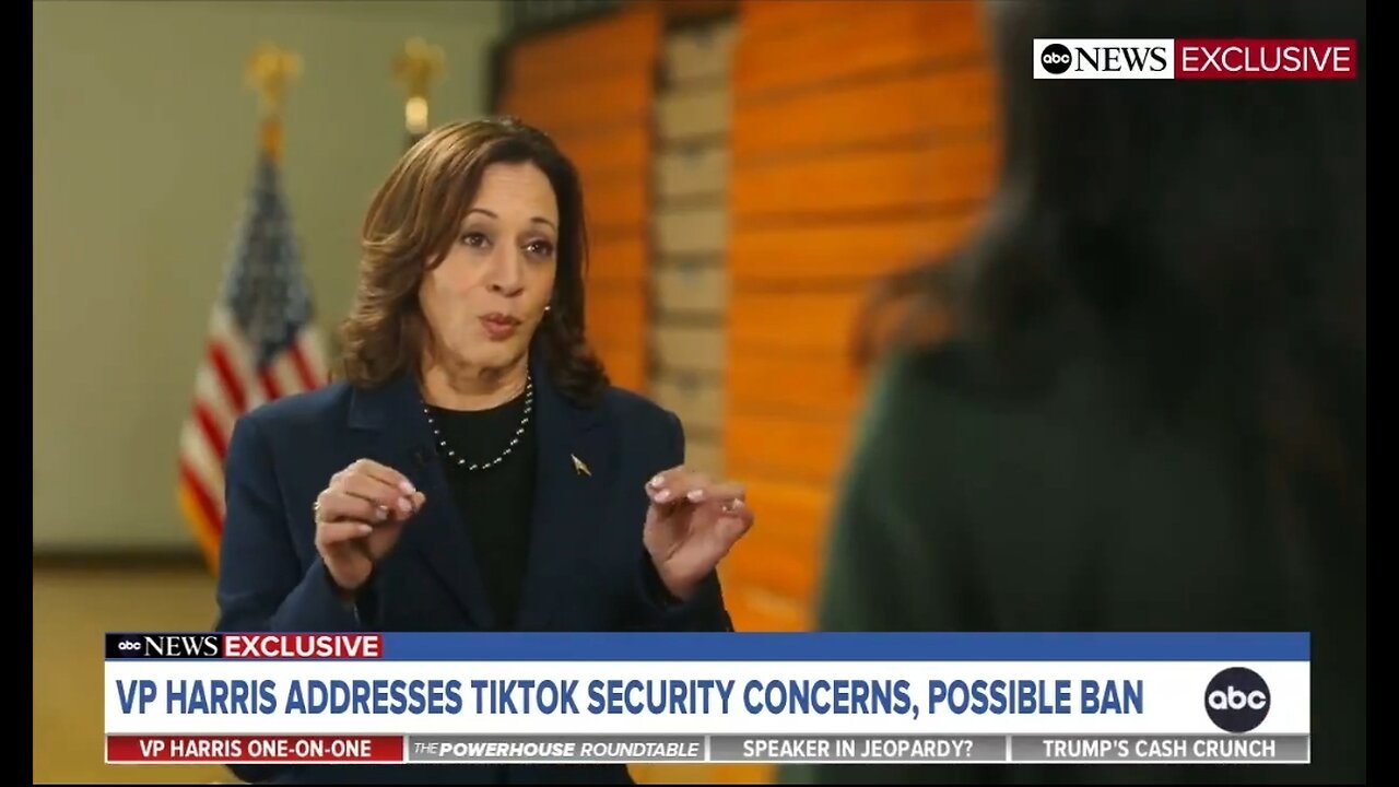 Kamala Harris Dodges On Her TikTok Hypocrisy