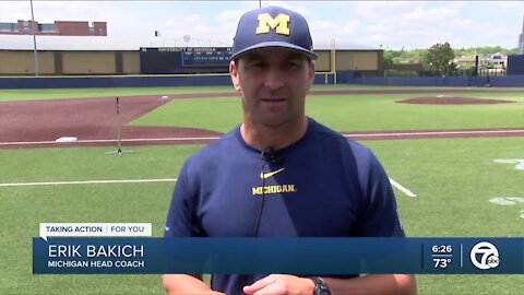 Michigan baseball set to open NCAA Tournament in South Bend