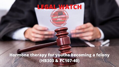 Legal Watch: Hormone therapy for youths becoming a felony (HB303 & PC107-40) #1