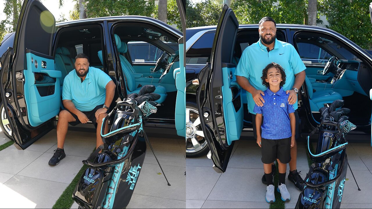 Unveiling Dj Khaled's Heartwarming Golf Session with His Talented Son!