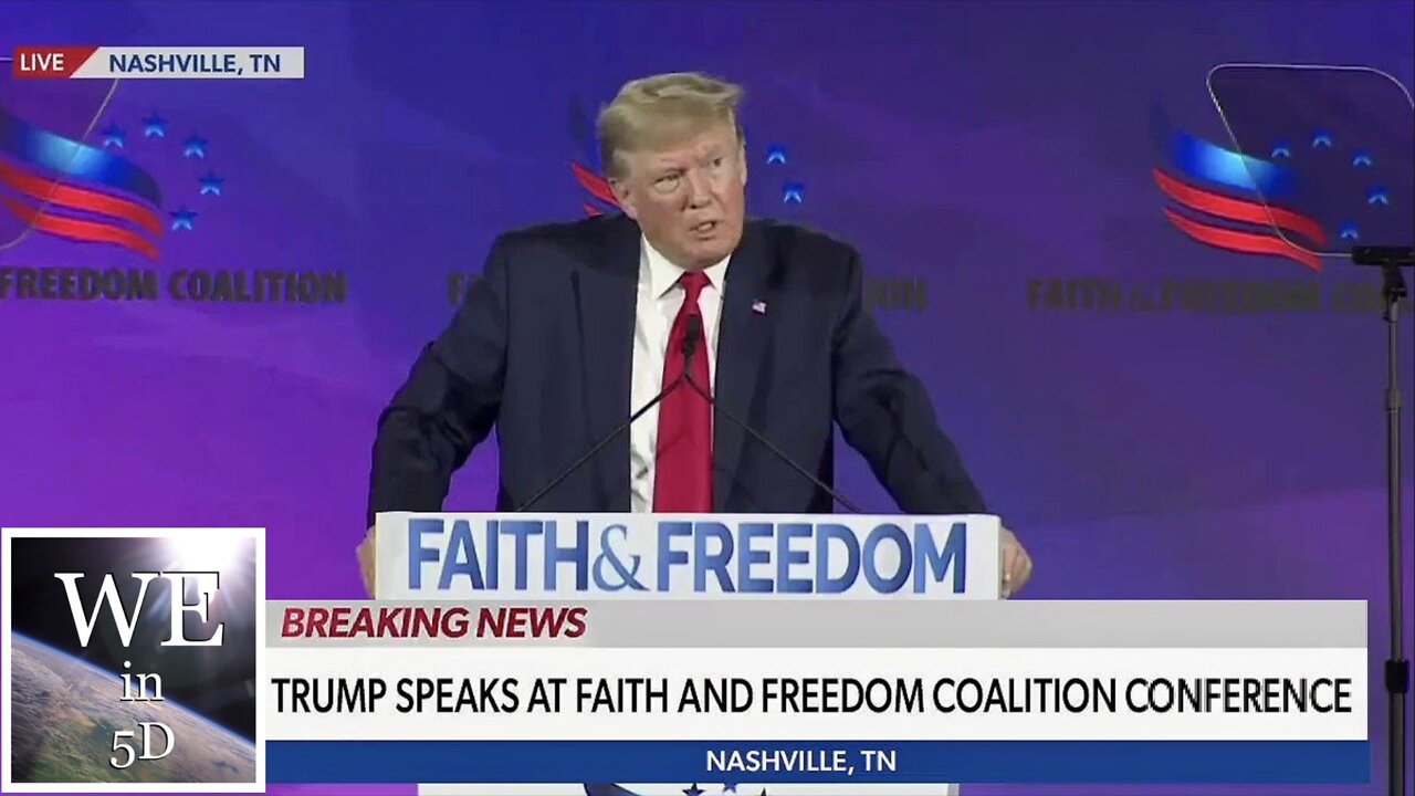 President Trump Speaks at “Faith & Freedom” Event in Nashville, TN — June 17, 2022