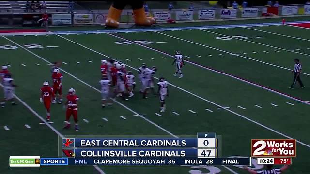 Collinsville vs East Central