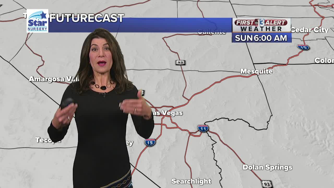 13 First Alert Las Vegas forecast updated December 22nd morning