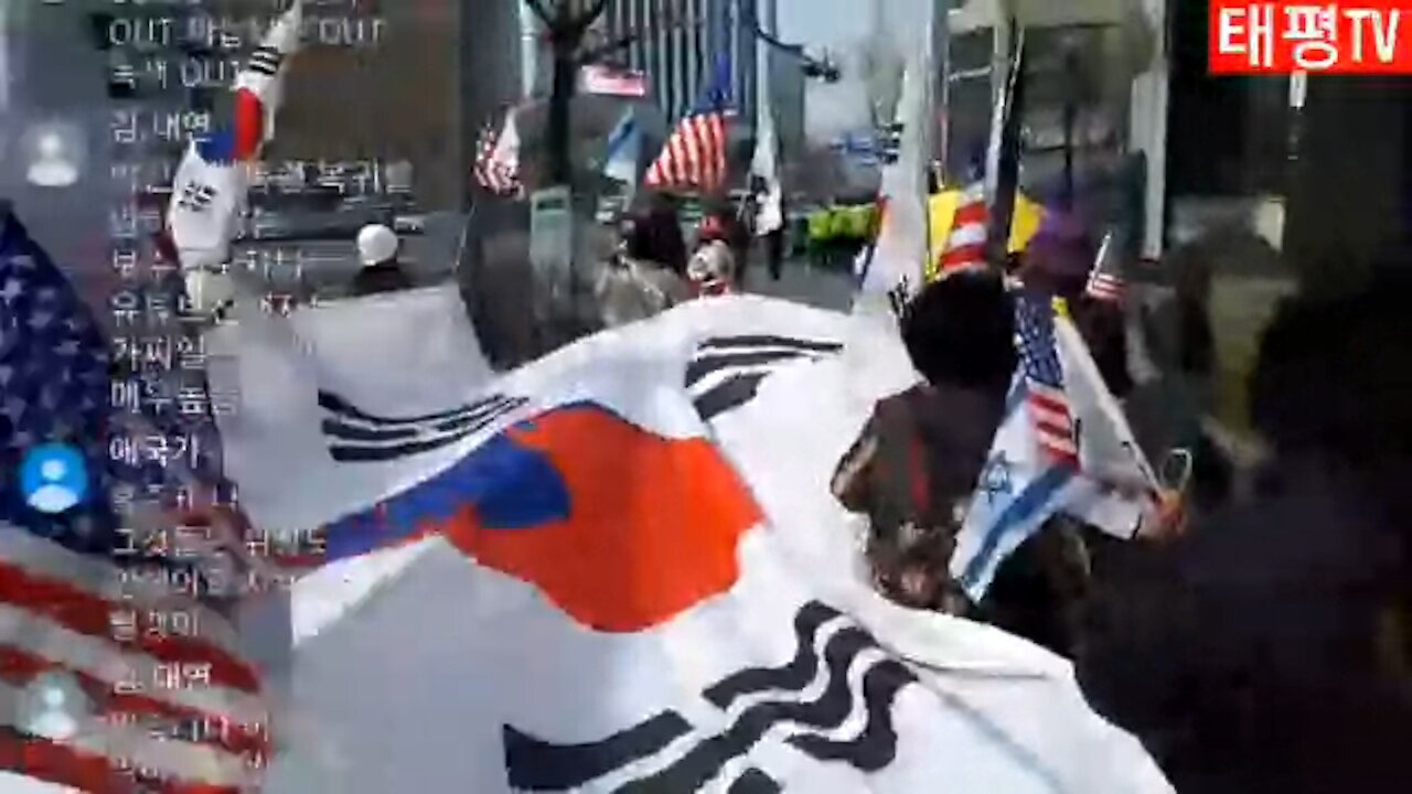 ★[서울 12차-행진] 반중!친미 태극기대반격 구국투어 (태투!) [태평TV] 180324 토 3:30 pm 명동에서 광화문으로!