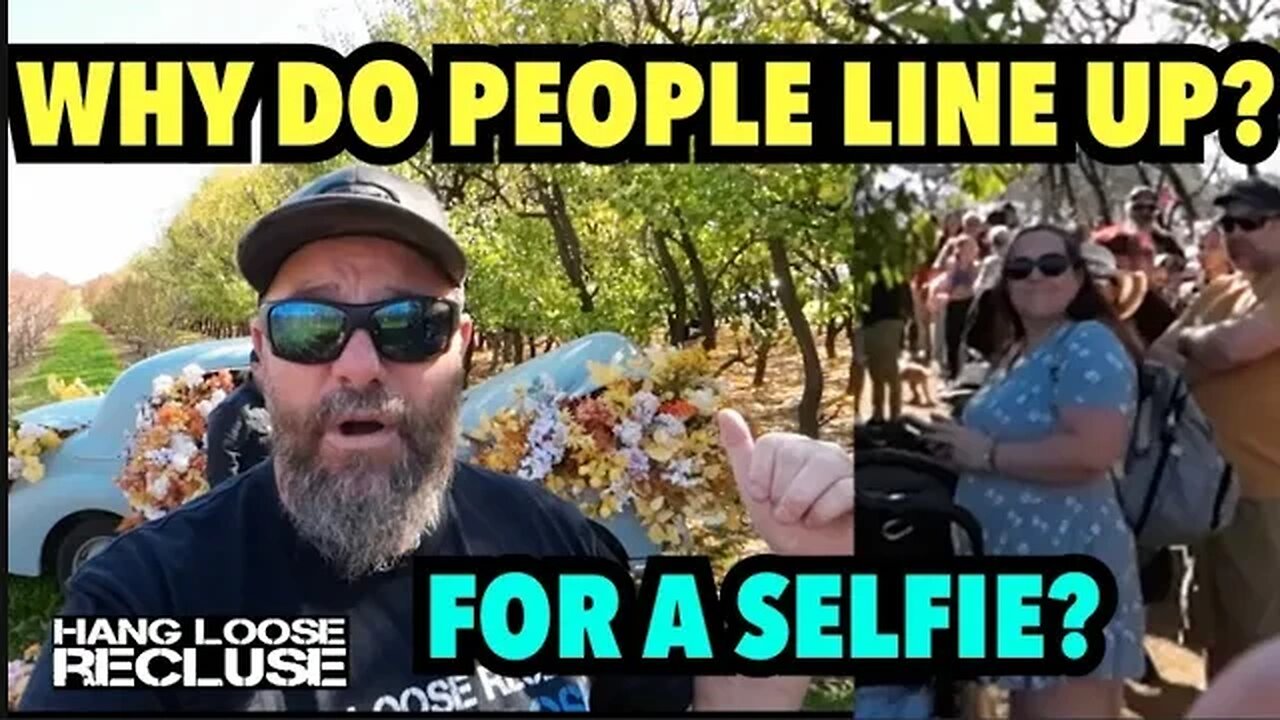 LINING UP LIKE SHEEP | For a Selfie, No Thanks