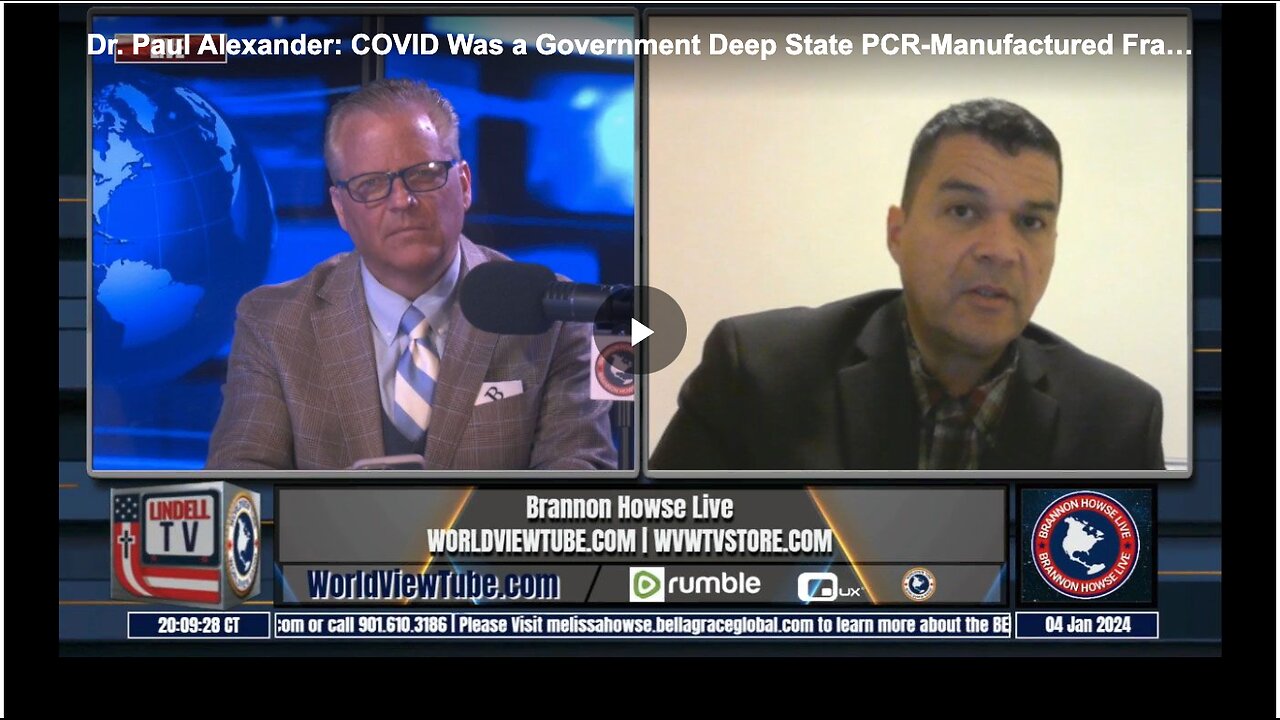 COVID-19 was a government Deep State, PCR-manufactured fraud