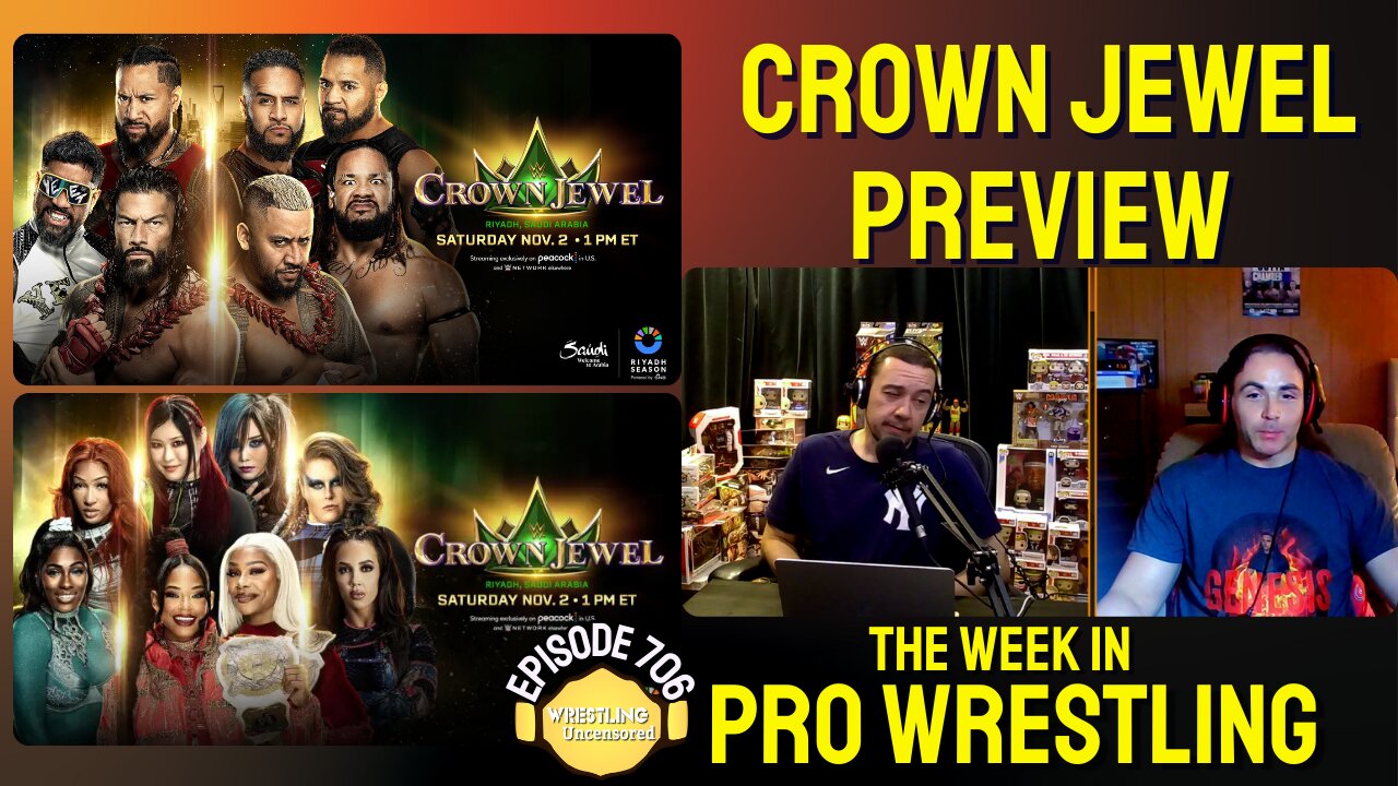 👑Get Ready for WWE Crown Jewel 2024!👑