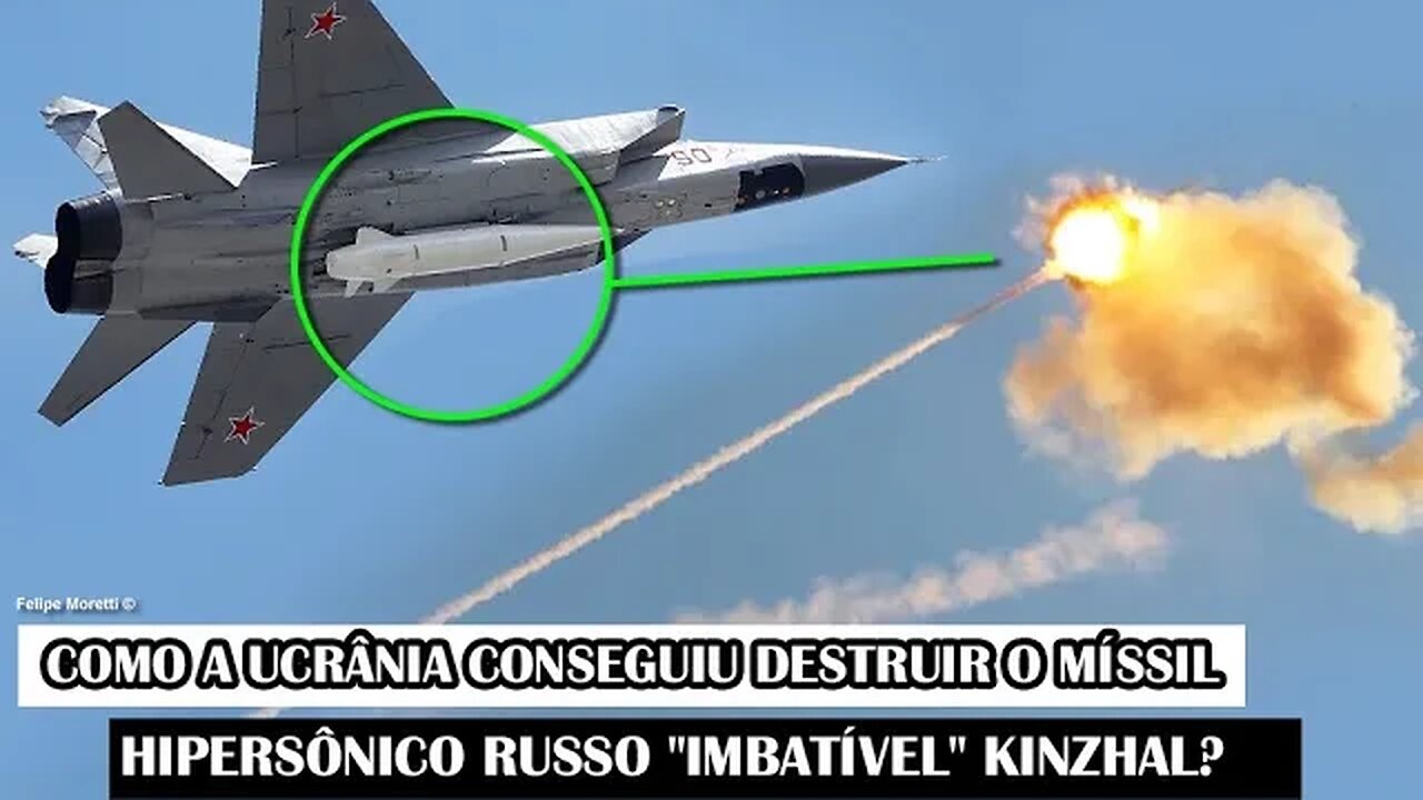 Como A Ucrânia Conseguiu Destruir O Míssil Hipersônico Russo "Imbatível" Kinzhal?