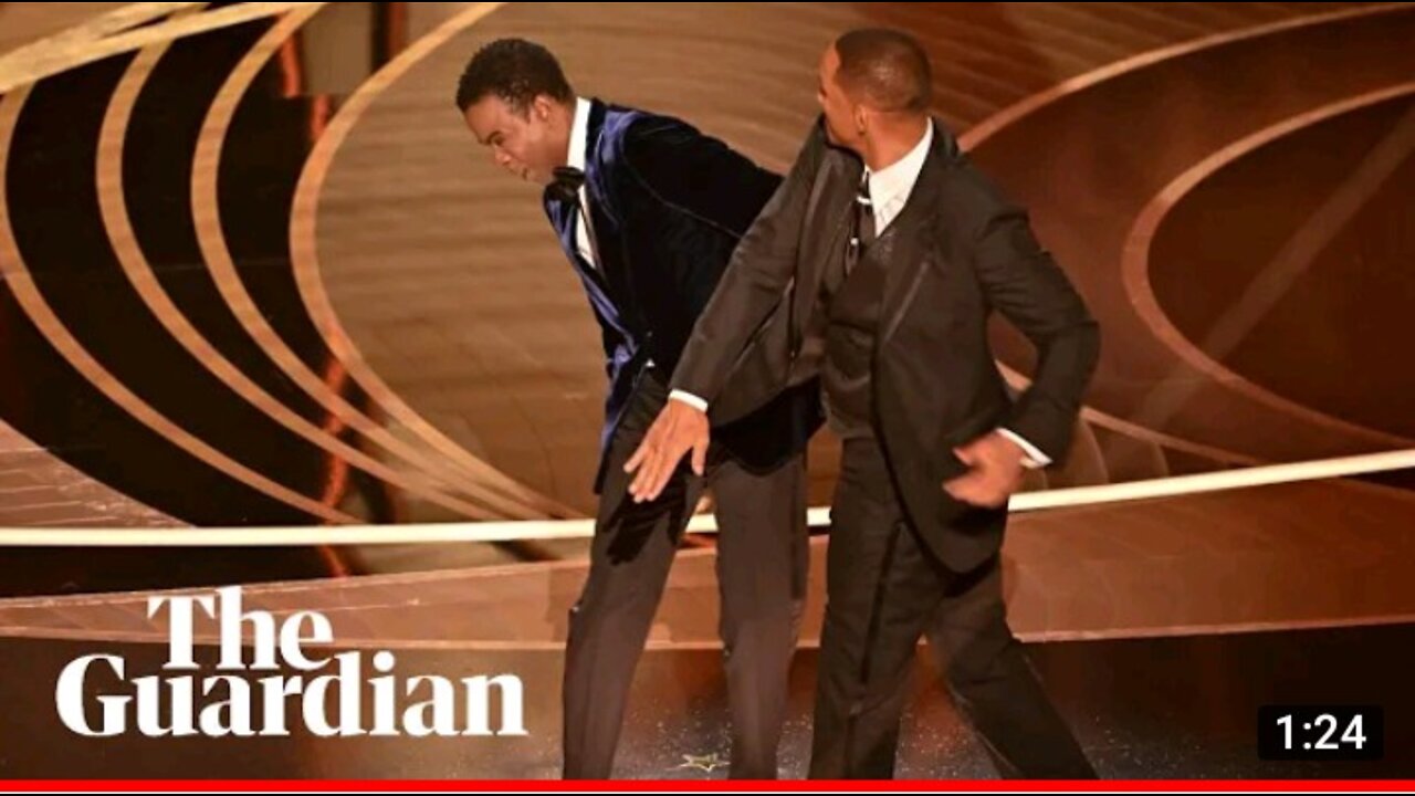 Will smith slaps chris Rock on stage at the oscars 2022