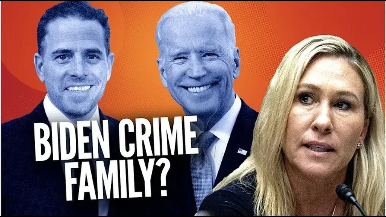 Rep MTG ALLEGES The Biden Family Has ‘Created A Vast Criminal Enterprise’