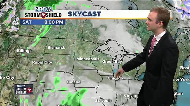 Gino Recchia NBC26 Storm Shield Weather Forecast