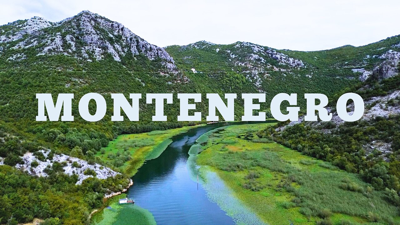 Montenegro, Virpazar & Rijeka Crnojevica 4K Footage