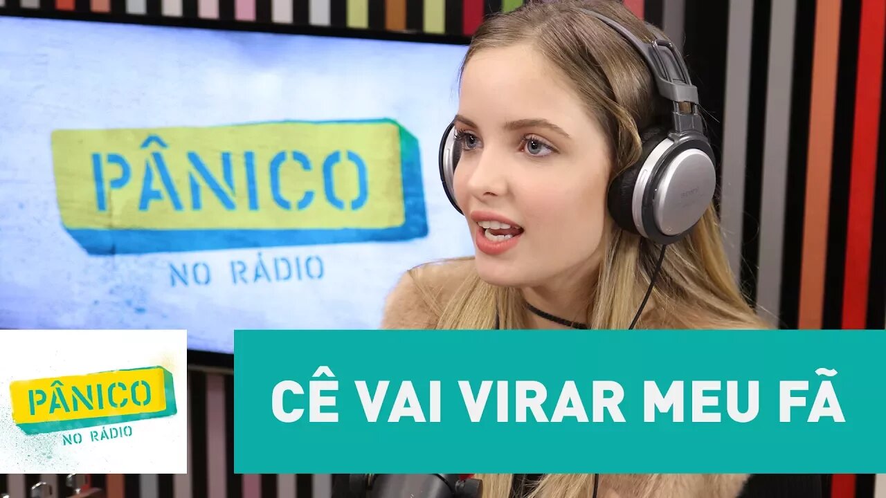 Giovanna Chaves canta ao vivo sua música "Cê vai virar meu fã" | Pânico