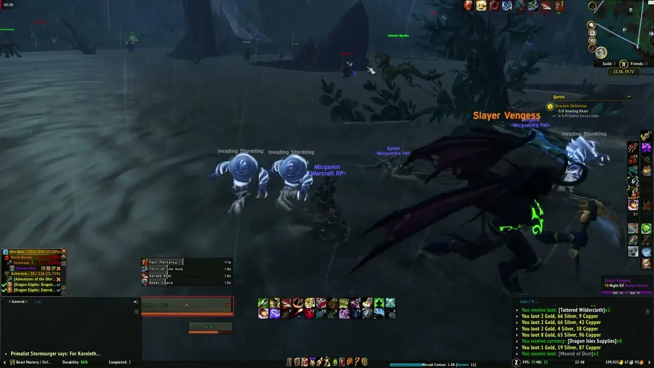 World of Warcraft Dragonflight Draconic Defensive