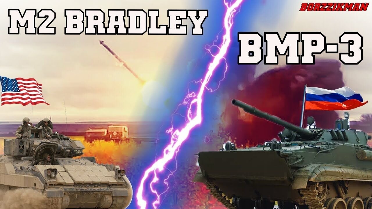 PENTAGON is Discouraged┃Why did the U.S. IFV 'M2 Bradley' Completely Lose to the Russian IFV 'BMP-3'