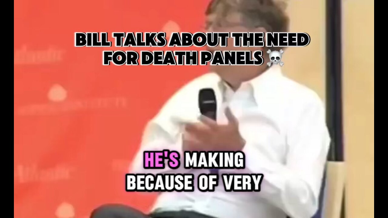 Bill Gates tells G20 world leaders that ‘death commissions’ will soon be needed