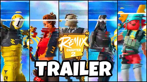 NEW Fortnite Chapter 2 Remix BATTLE PASS Trailer‼️🔥 (Full Breakdown) - Latest Update