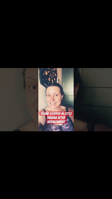 Watch Trump’s Stop in Little Havana #back2facts #news #tatianaprophet #politics