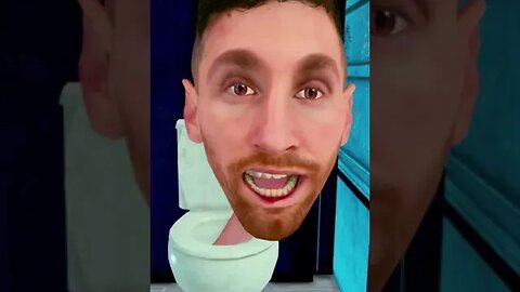 Skibydy toilet Messi VS Ronaldo #shortvideo #skibiditoilet #skibydyMessi