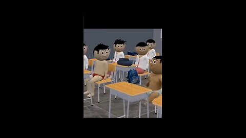 crazy boy in school