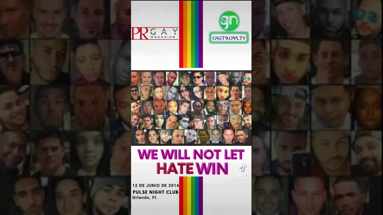 Hoy se cumplen 7 años de la #Masacre en #PulseNightClub #Pulse #WeWillNotLetHateWin #OrlandoStrong