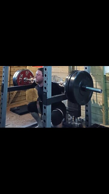 160 Kgs High-Bar Squat Triple
