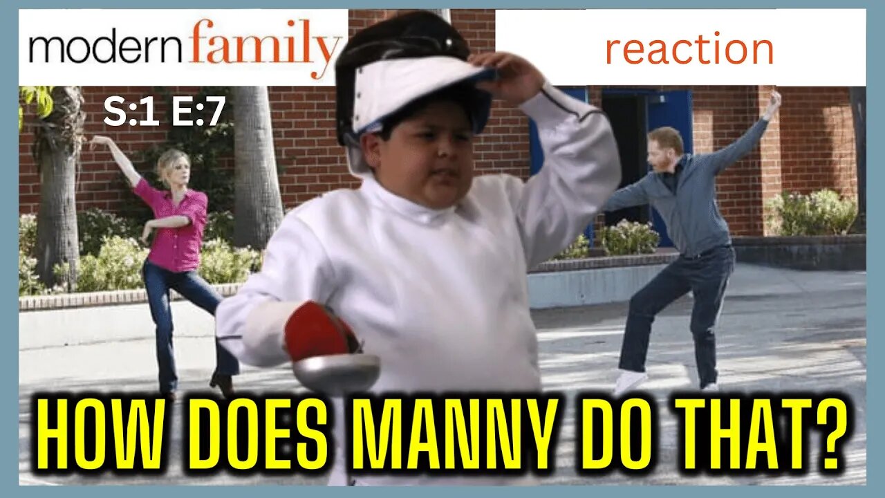 How Does Manny Do That? Modern Family S1 E7 (REACTION)