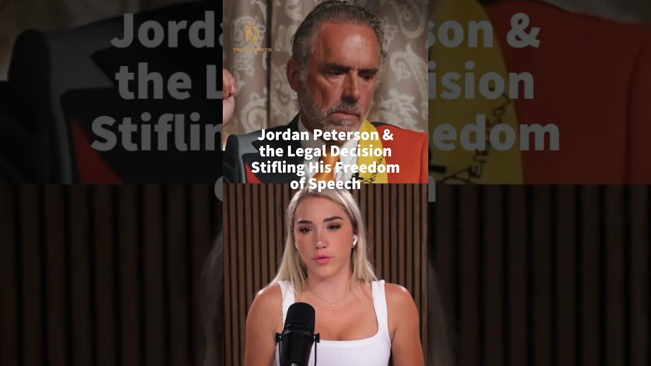 Jordan Peterson's Free Speech Battle #shorts