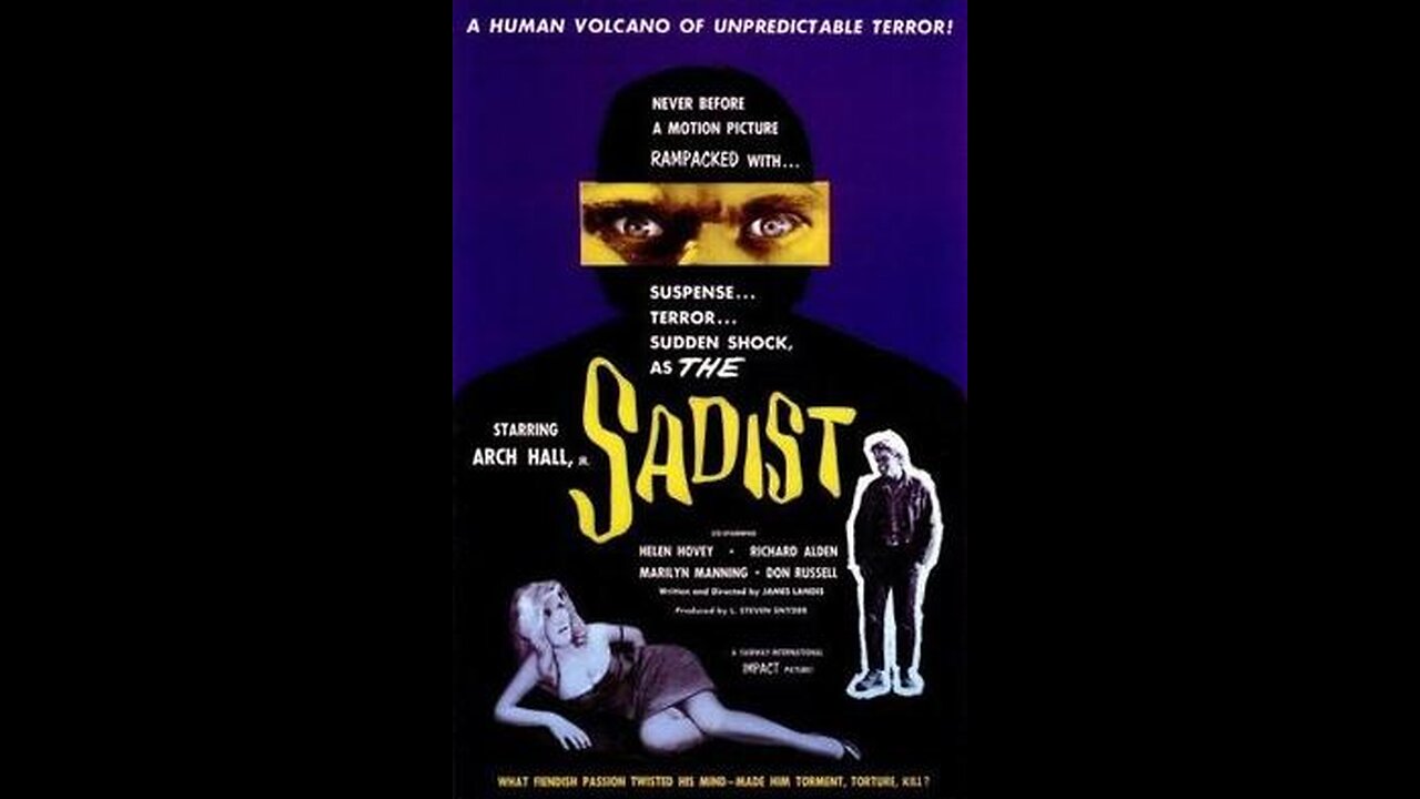 Movie From the Past - The Sadist - 1963