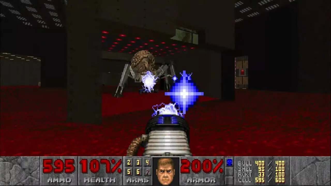 Doom Zero (Ultra-Violence Plus 100%) - Map 6: Echo Halls