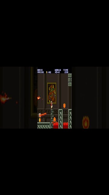 Super mario All Stars Super Mario Bros 1 Short 2nd Quest short World 5