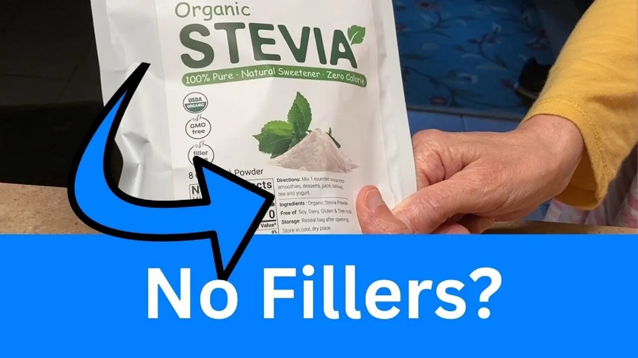 The Best Stevia Is Without Fillers, I Think This Is The Best