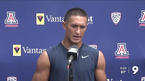 UA wide receiver Tetairoa McMillan reflects on Maui fires