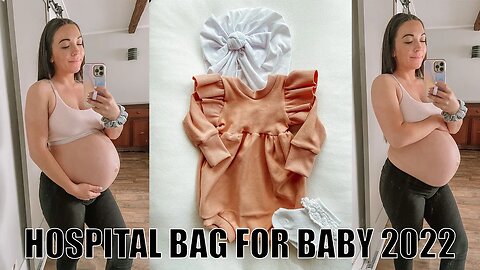 Baby hospital bag 2022 | what to pack for a newborn baby | baby haul | mommy and b