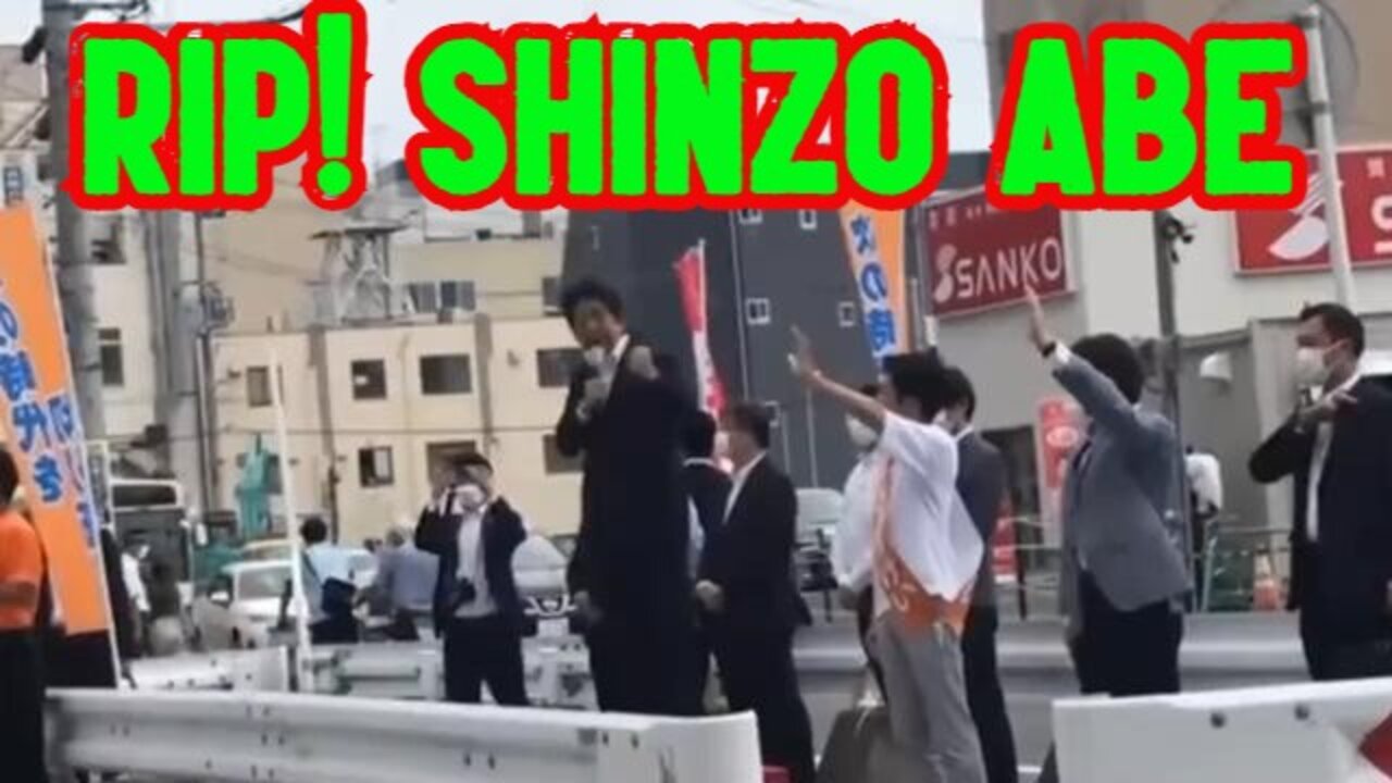 ANOTHER ANGLE OF SHINZO ABE GETTING SHOT