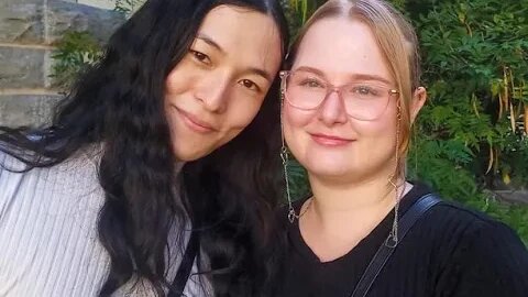 When my boyfriend transitioned into my girlfriend, men started to regularly hit on her