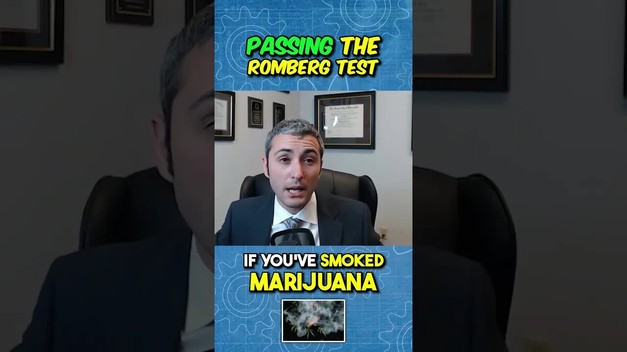 Lawyer SHARES how to PASS the ROMBERG TEST #lawyer