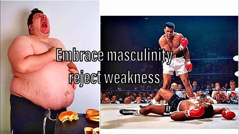 EMBRACE MASCULINITY REJECT WEAKNESS!!! After dark edit