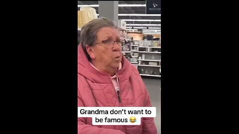 Grandma got mad LoL